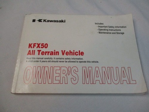 2007 kawasaki kfx50 - 2007,