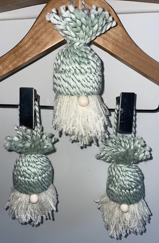 Handmade knitted gonk gnome - knitted,