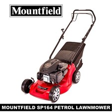 MOUNTFIELD PETROL LAWNMOWER SP164 SELF PROPELLED MOWER 39CM BLADE 40L GRASS BOX