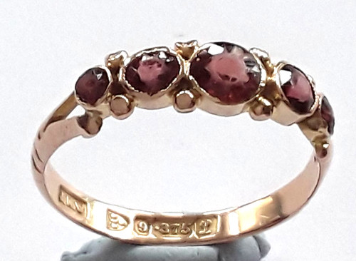 Antique 9ct yellow - yellow, gold