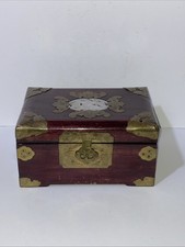 VTG Chinese Wooden & Brass