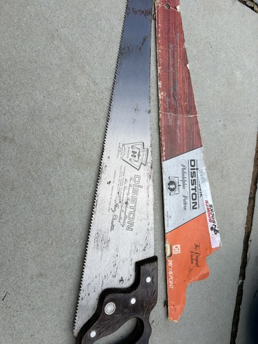 Disston hand saw - hand, tpi.