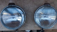 Vintage Lucas FT6 and LR6 Sealed Beam Spotlights