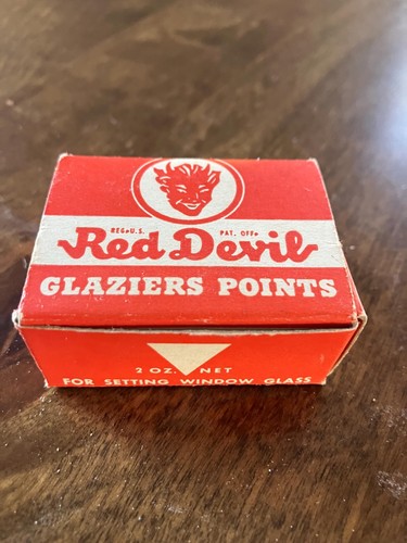Vintage red devil glaziers - vintage,