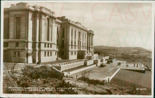 Postcard aberystwyth national - aberystwyth,