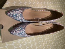 Fiori Multi Coloured Shoes Size 6 UK