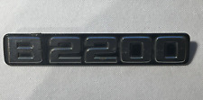 MAZDA  B2200 - PICKUP TRUCK BADGE / EMBLEM - 190 X 33MM