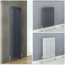 Anthracite White Traditional Cast Iron Style 2 3 Column Rad Vintage Radiator