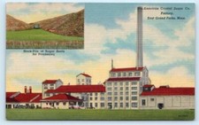 EAST GRAND FORKS, Minnesota MN ~ Sugar Beets AMERICAN CRYSTAL SUGAR Postcard