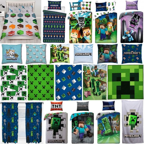 Minecraft game duvet cover set - game,