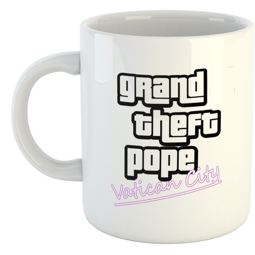 11oz ceramic mug grand theft - ceramic,