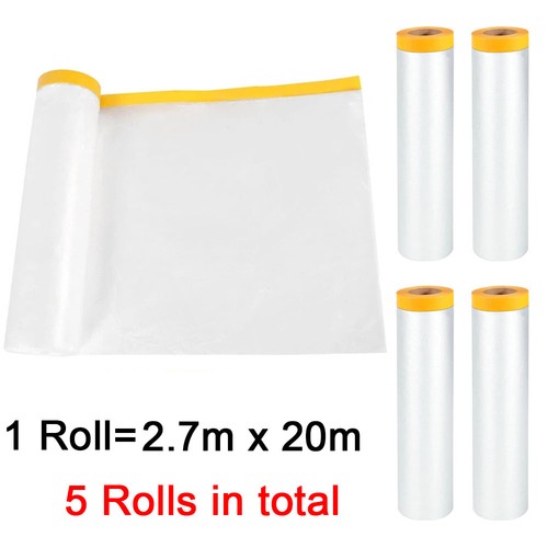 100m pre taped masking dust - 100m,