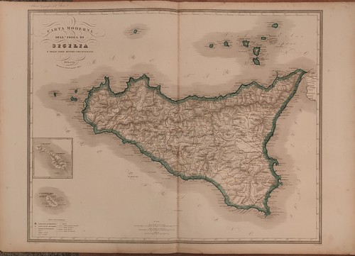 Mediterranean sea modern - modern, map