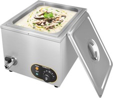 Electric Bain Marie for Auction Stainless Steel Food Warmer Steam Table