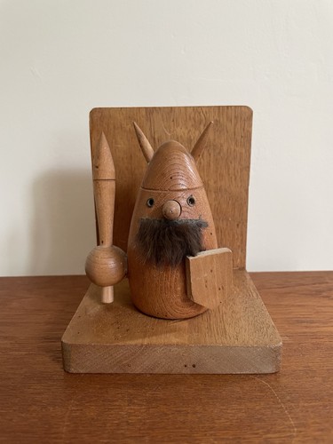Wooden book end - book,