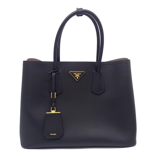 Prada double saffiano - saffiano, black