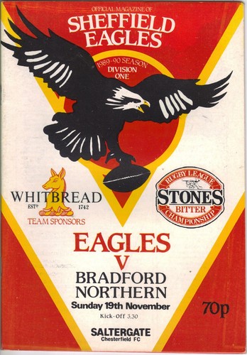 Sheffield eagles bradford - eagles, v