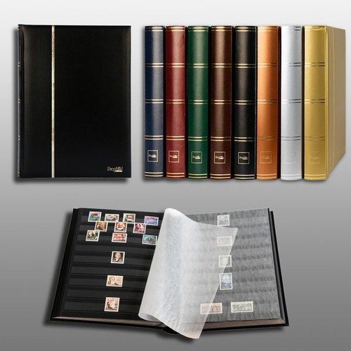 Black pages stamp album - pages,
