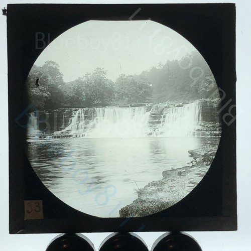 Dual rocky waterfalls - rocky, plunge
