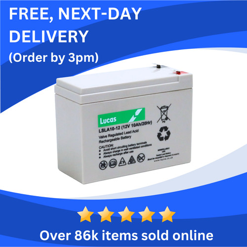 New 12v 10ah lucas - 12v,