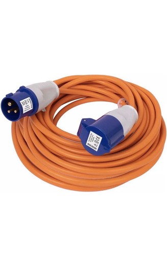 Caravan mains hook cable - mains,