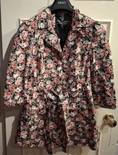 Floral Pattern Ladies Coat