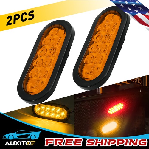 2pcs led oval signal - 2pcs,
