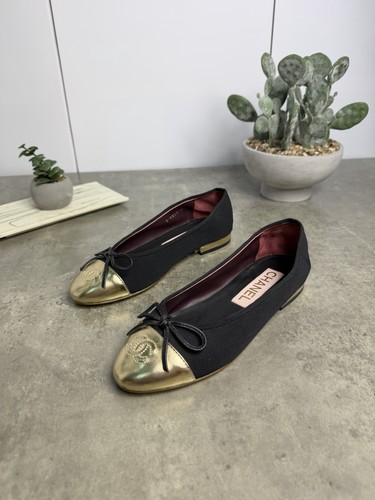 Chanel ballet flats black - ballet,