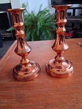 Pair copper plated - pair, of