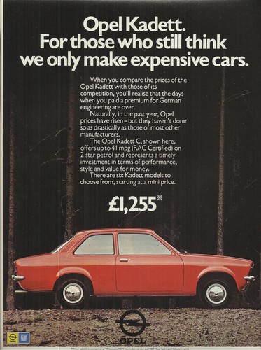 Opel kadett original - kadett, c
