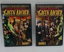 The Green Archer DVDS Volume 1 & 2 Chapters 1 to 15 (USA Region Code 1) EX