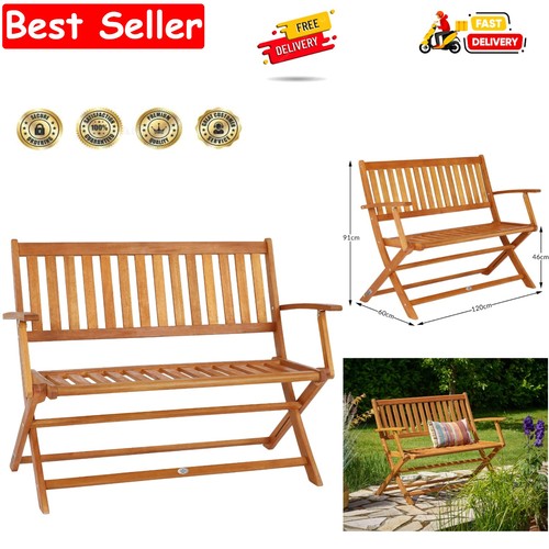Casaria seater wooden garden - 2,