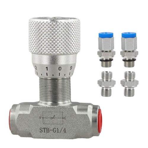 Throttle valve for - g1/4,