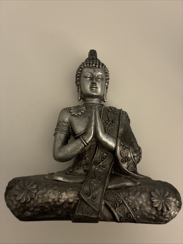 Wood carved buddha statue - carved,