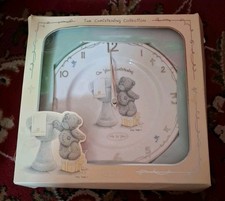 Me To You Christening Clock