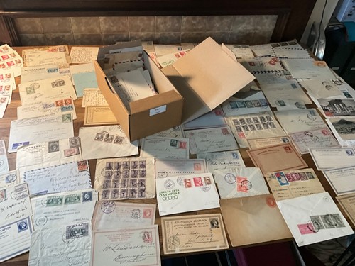 Greece postal history vintage - postal,