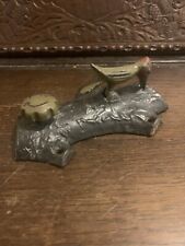 Early 20th Century Woodpecker Novelty Door Knocker - Fully Working
