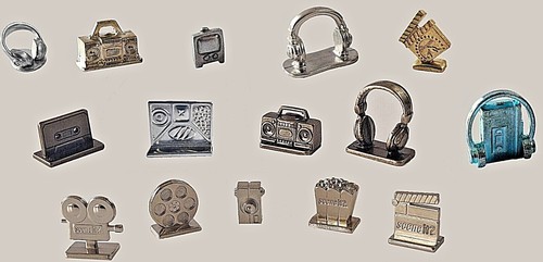 Monopoly film music - film, tokens