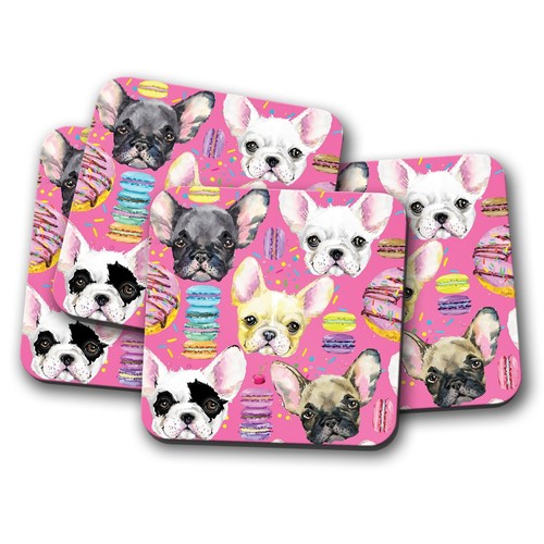 Set cute puppies - -,
