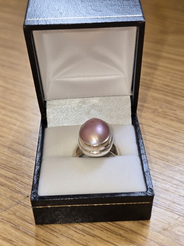 Vintage sterling silver pink - vintage,
