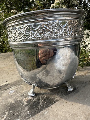 Vintage jardiniere planter - vintage, jardiniere-