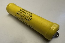Vintage Dubilier Capacitor 0.001uf 10KV NOS
