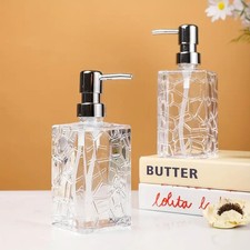 Crystal Soap Dispenser Plastic