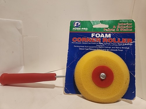 Foam corner paint roller - paint, home