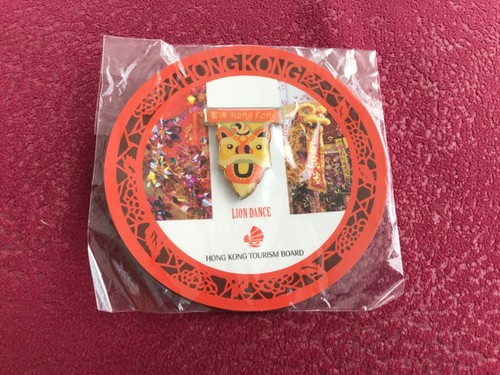 Hong kong tourist board - tourist, enamel
