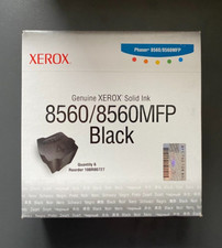 Genuine Xerox Solid Ink - BLACK 108R00727 / PHASER 8560 8560MFP (INC VAT) BOXED