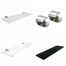 Rectangle Shelf Acrylic Wall Mounted Shelves Storage Display Home Decor