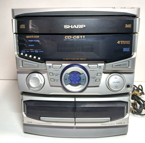 Sharp c611 3xcd double - cd-c611,