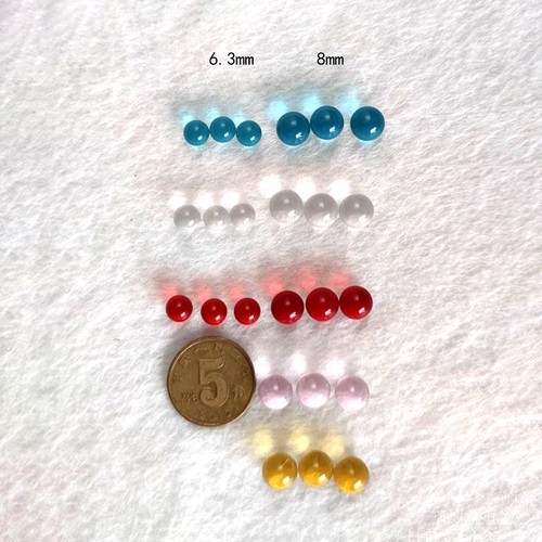 Small glass beads round - beads,