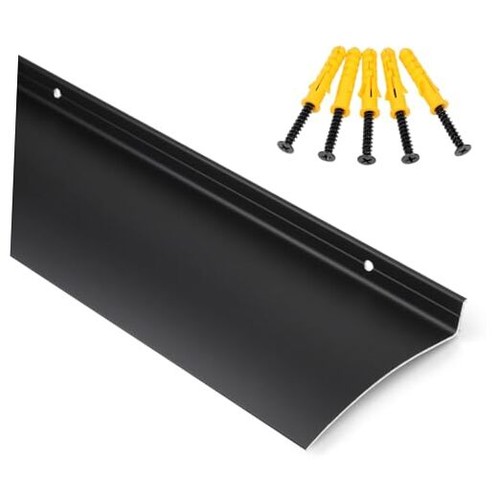 Aluminum door rain drip - rain,